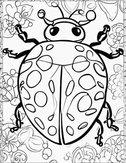Ladybug Coloring Pages