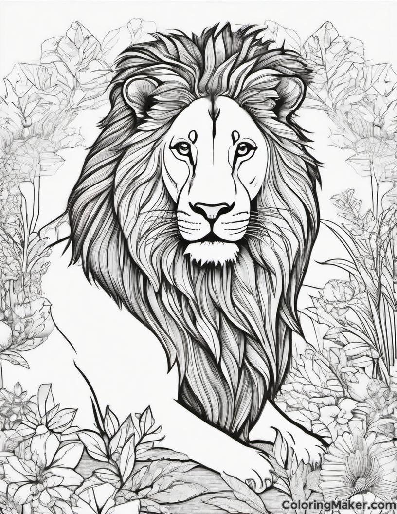 Lion Coloring Pages