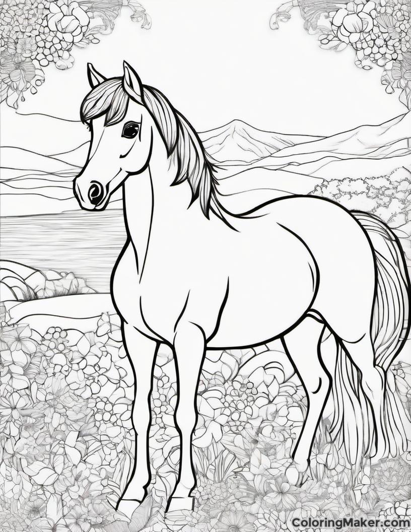 Pony Coloring Pages