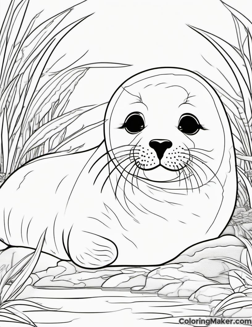 Seal Coloring Pages