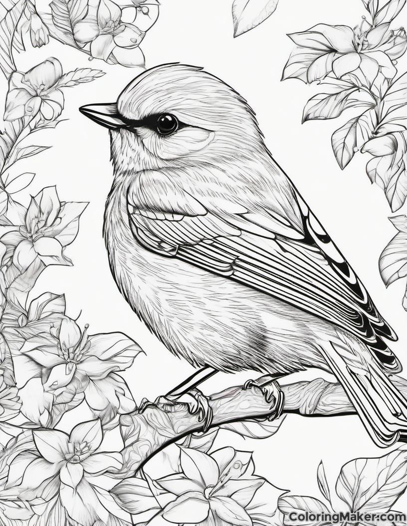 Bird Coloring Pages
