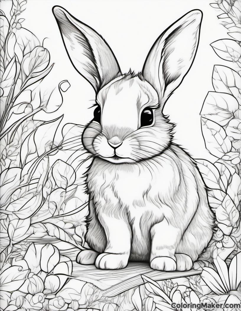 Bunny Coloring Pages